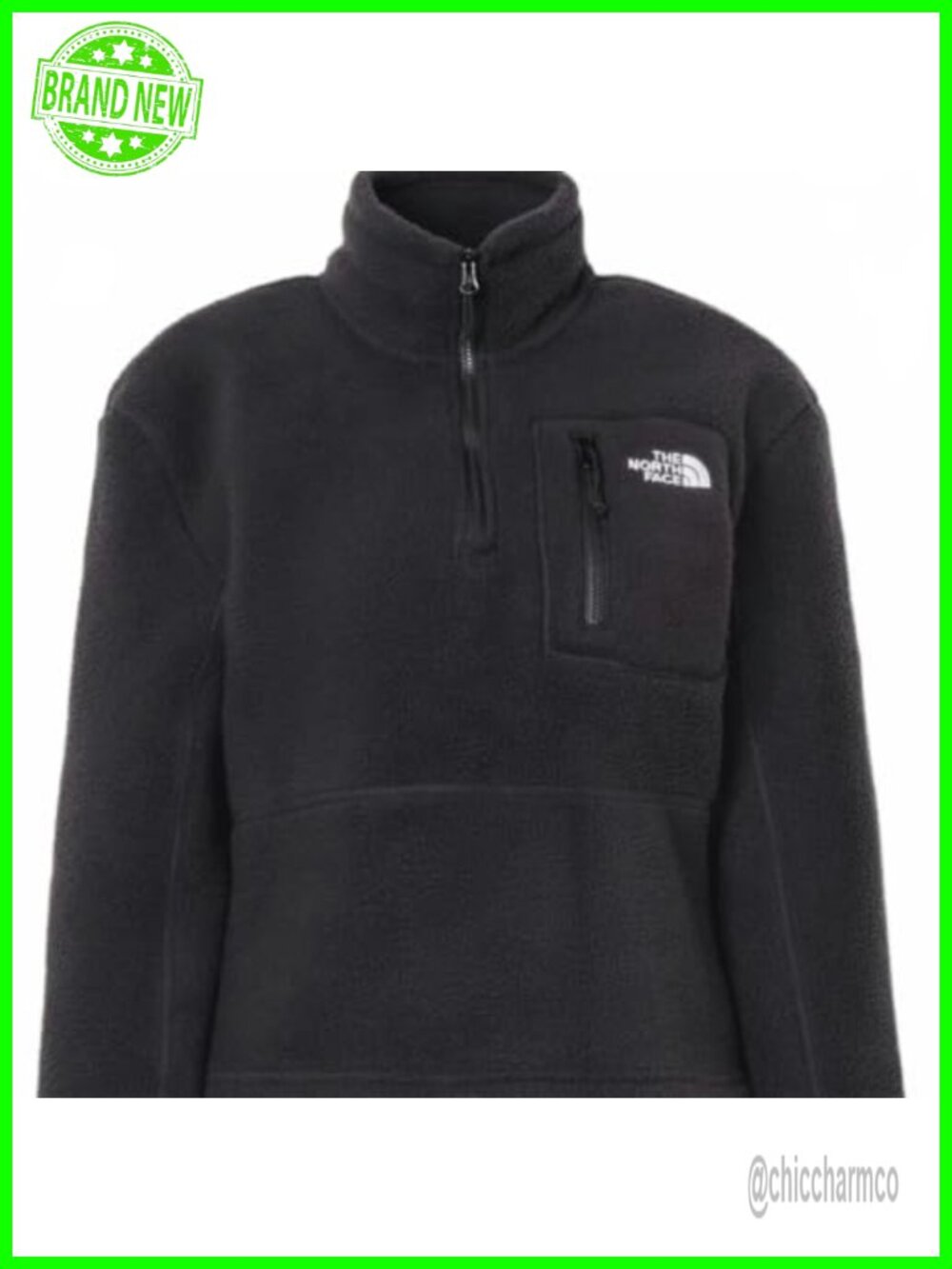 Quarter Zip Fleece Jacket Recycled Polyester Regular Fit